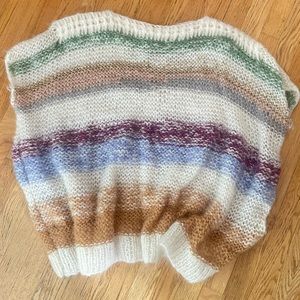 Mohair knit sweater Anthropologie